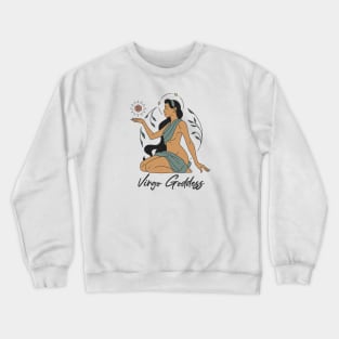 Virgo Goddess Crewneck Sweatshirt